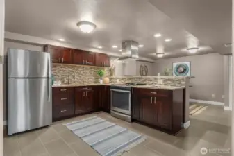 Lower Level MIL Suite has it's own kitchenette