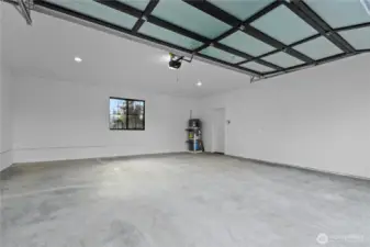 2-Car garage for hobbies & storage