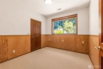 Office that leads to the exterior of the home.