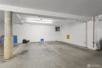 Assigned parking space #4.