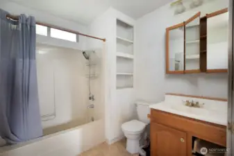 Primary bathroom.