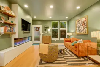 This spacious end-unit townhome offers the perfect blend of privacy, functionality, & style