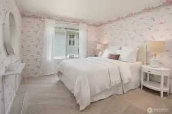 Second bedroom upstairs.