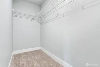 Massive walk-in closet in bedroom #2