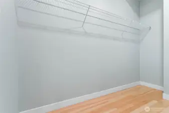 Nice Sized Primary Closet