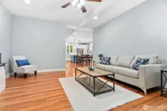 100 year old restored fir flooring!