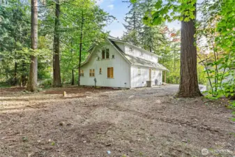 Almost 2/3 acre. Woods and sun - you get it all!