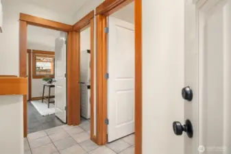 Welcoming and spacious main entry.