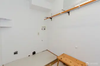 laundry room hook ups