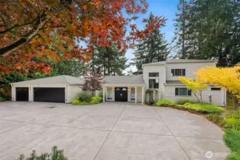 Wide Driveway for ample parking