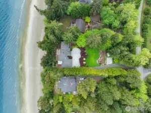 Private lot on over 1 Acre!