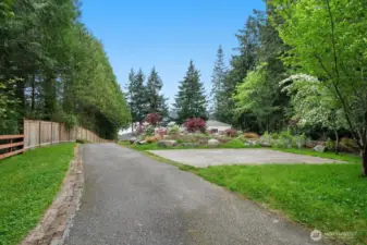 Gated and paved driveway. Property is FULLY Fenced