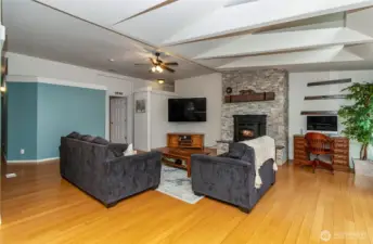 Wide open floor plan