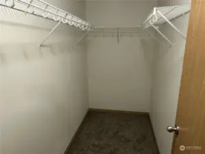 Primary Walk-in Closet