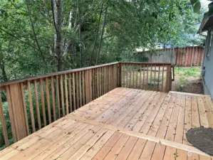 Deck off Family room