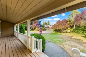 Front porch sitting