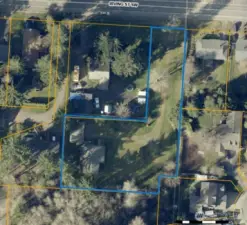 Map of property at #1003 Irving st