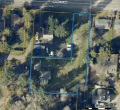 Map of property at #1003 Irving st