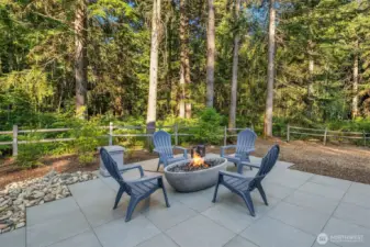 Surrounded by exclusive trails, the property invites you to explore nearby streams and natural landscapes