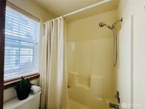 Full bath separate from ensuite for privacy