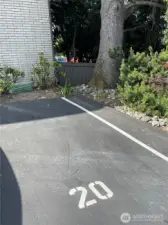 Dedicated Parking spot