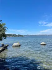 Nearby Beach on Lake Washington