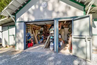 Large garage