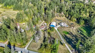 Aerial photo of property