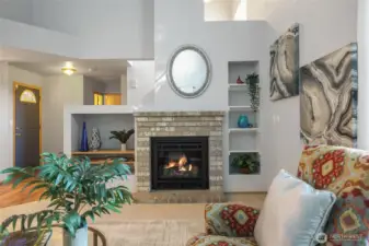 Cozy living room for those chilly nights!