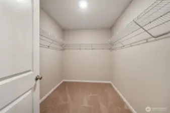 Bedroom, Primary - Walk-in Closet