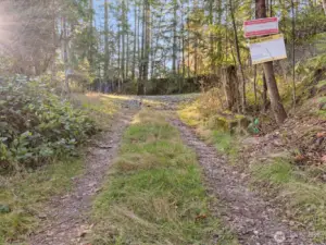 1 of 2 Entrance to property