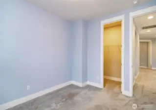 Bedroom #1 with a walk in closet