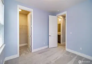Bedroom #2 with a walk in closet