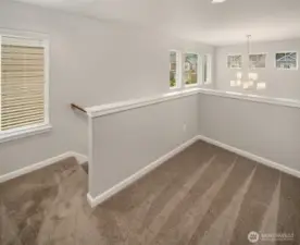 Flex area to create/play/relax in.