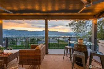 Deck off main living area