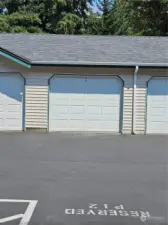 Detached garage include with purchase