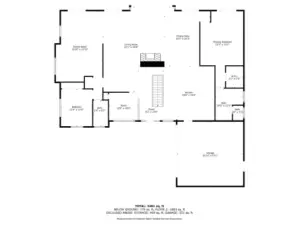 Floor Plan Main Level.