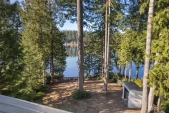 Rare walk-out waterfront for easy lake access