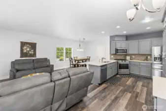 Living Room /  Kitchen Area