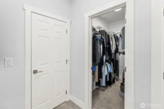Primary Walk In Closet