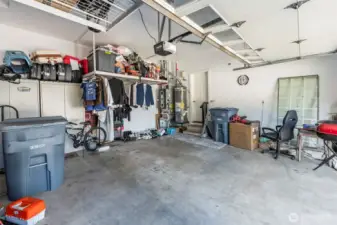 interior of garage