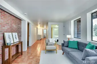 Other view of downstairs common space