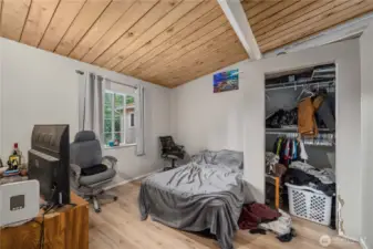 Primary bedroom with private 3/4 bath.