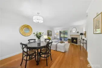 Dining and Living room