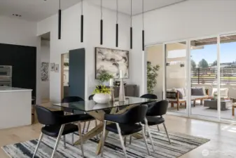 Dining area