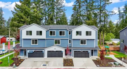 Photographs are for illustrative purposes only. Features, finishes, interior/exterior colors, landscaping and floorplan shown may vary from actual homes built.