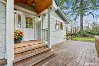 The moment you walk up to this home you will notice its charming character