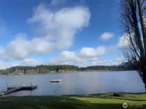 Scott Lake swimming and boating area for community members