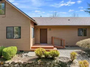 wheelchair accessible entry.