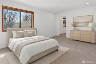 2nd bedroom on other wing of home.